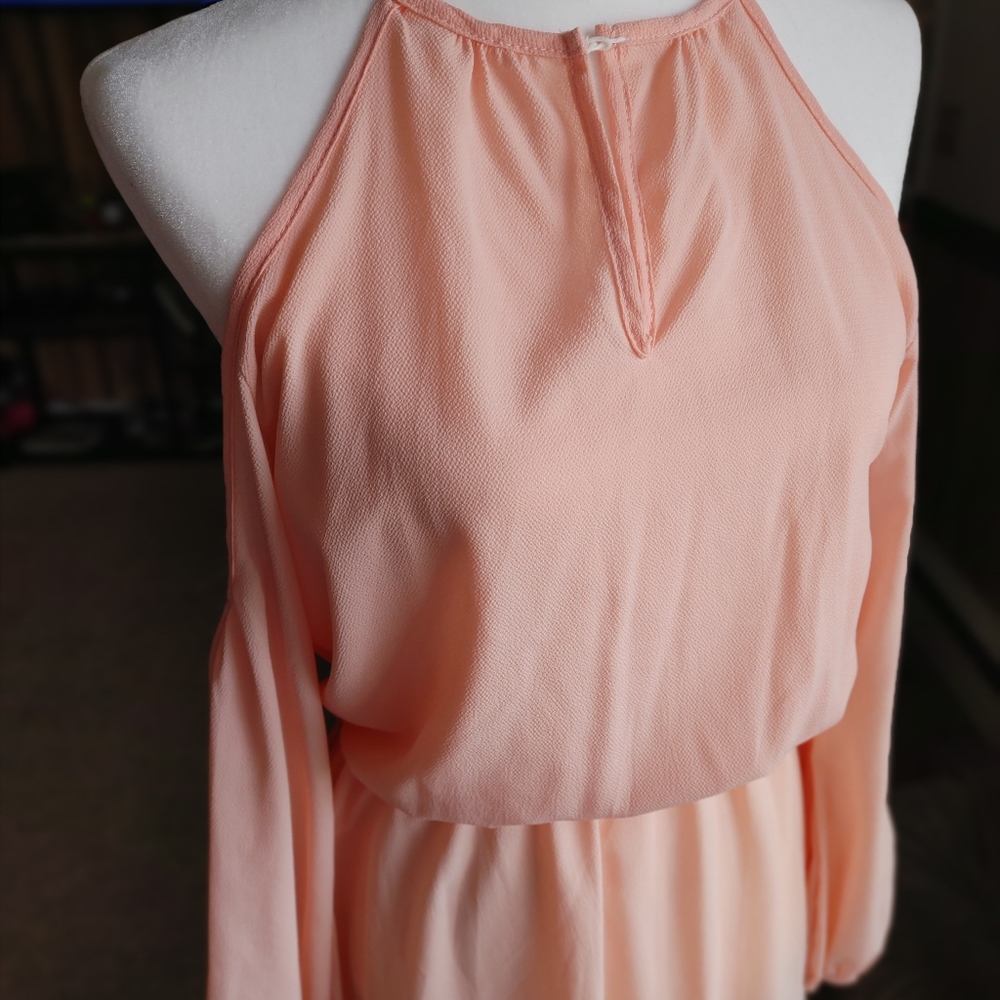 Cold shoulder dress
